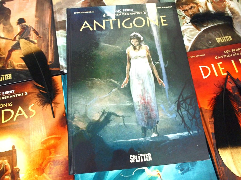 Luc Ferry - Mythen der Antike 09: Antigone (Graphic Novel) (Splitter Verlag)