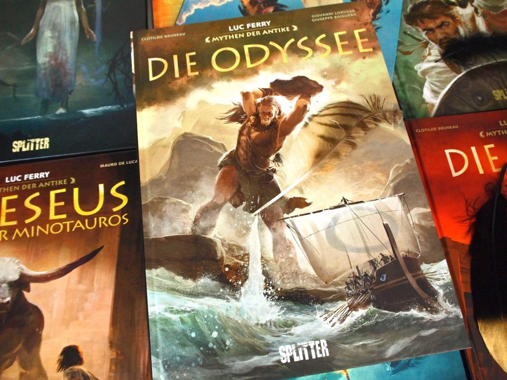 Luc Ferry - Mythen der Antike 10: Die Odyssee (Graphic Novel) (Splitter Verlag)