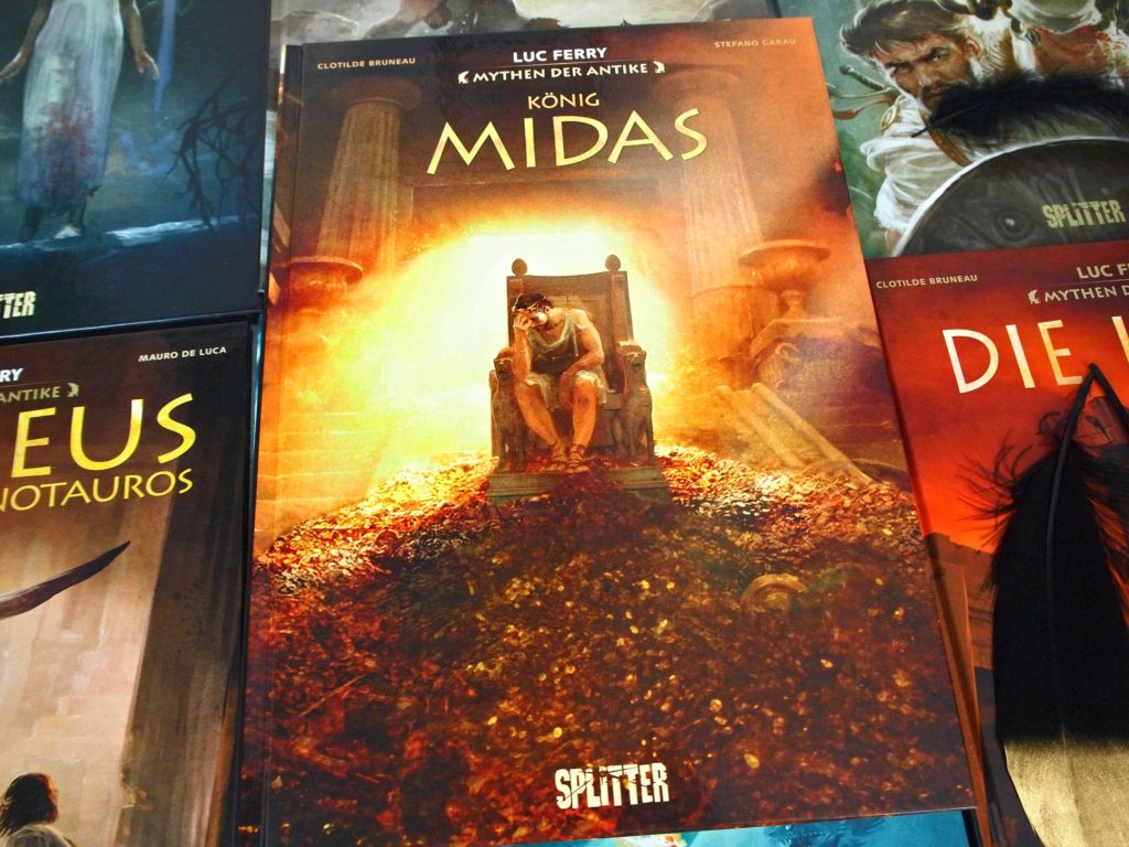 Luc Ferry - Mythen der Antike 06: König Midas (Graphic Novel) (Splitter Verlag)